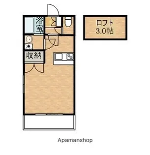 サンサン木花【105号室】の間取り