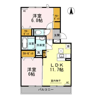 プランドール.i Ⅲ【1階】の間取り