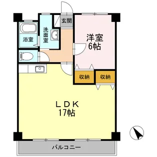 MKコーポ【2階】の間取り