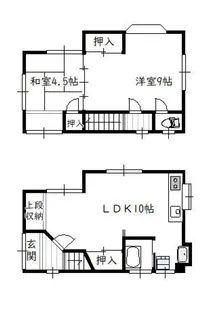 宮崎県宮崎市瀬頭2丁目【一戸建】の間取り