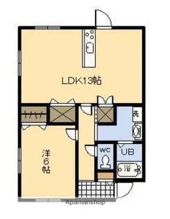 LIVE FLAT【2階】の間取り