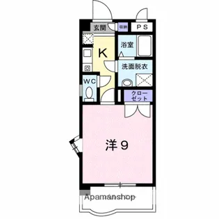 エトワール S・K【405号室】の間取り