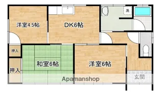 宮崎県都城市安久町【一戸建】の間取り