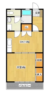 ロイヤル早鈴【2階】の間取り