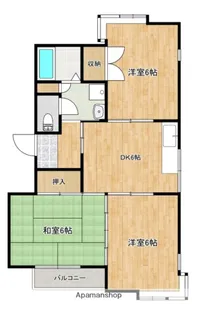 パークロード8【2階】の間取り