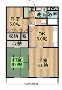 レイソル96【1階】の間取り