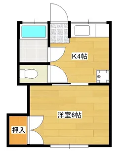 コーポ泉【103号室】の間取り