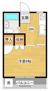 千日ビル【202号室】の間取り