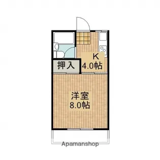 津曲マンション【101号室】の間取り