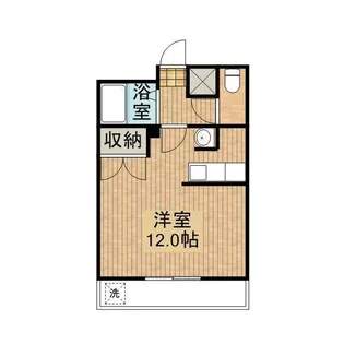 立野マンション【203号室】の間取り