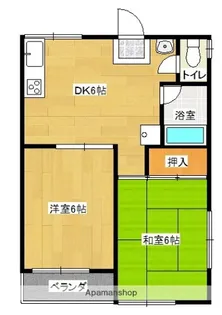 ガーデンKH3【3階】の間取り