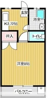 ガーデンNM【2階】の間取り