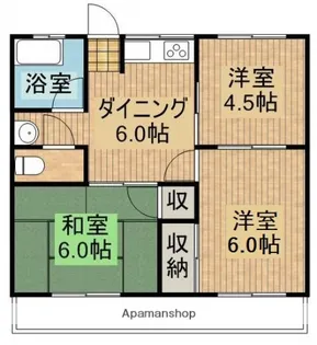 M’S【102号室】の間取り