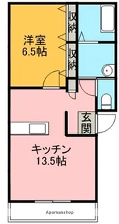 サニーステージ都北【1階】の間取り
