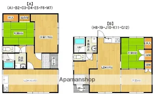 宮崎県都城市山之口町富吉【一戸建】の間取り
