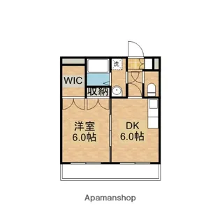 サンライズ南鷹尾【2-C号室】の間取り