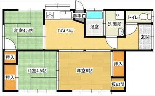 宮崎県都城市立野町【一戸建】の間取り