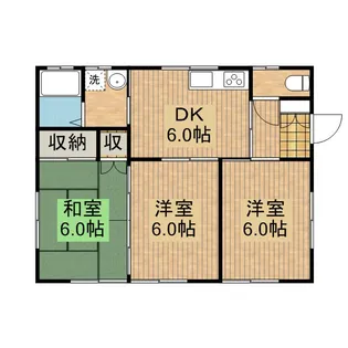 宮崎県都城市菓子野町【一戸建】の間取り