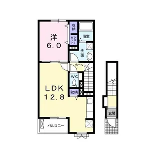 カナロア【2階】の間取り