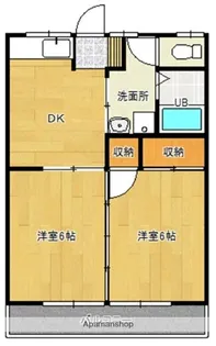 ガーデンR8(旧コーポトミー)【2階】の間取り