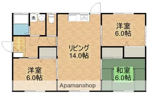 宮崎県北諸県郡三股町大字樺山【一戸建】の間取り
