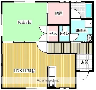 BRILLIA(ブリリア)【201号室】の間取り