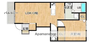 ポマイカイ【1階】の間取り