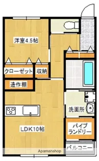 ENSIA【2階】の間取り