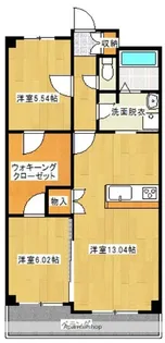 LIEN BON CHANCE【5階】の間取り