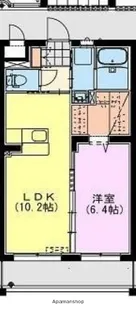 STILL上東【4階】の間取り