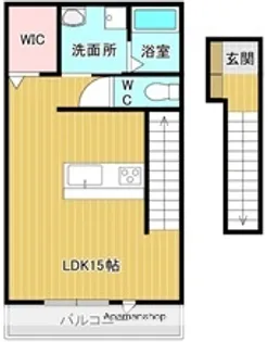 LAULE’A(ラウレア)Ⅰ【2階】の間取り