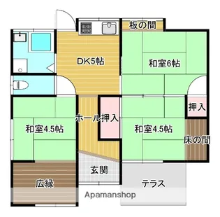 宮崎県都城市久保原町【一戸建】の間取り