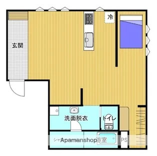 COCON LUNE(ココンリュンヌ)【203号室】の間取り