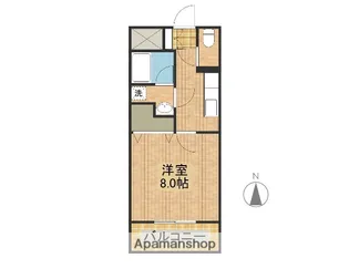 ドゥフォーレ神宮【2階】の間取り