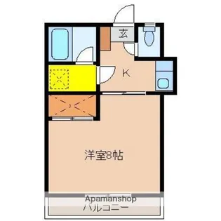 コーポMⅡ【112号室】の間取り