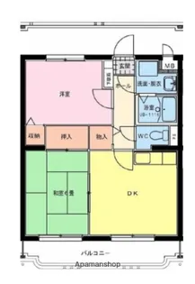 サングリーン藤沢【1階】の間取り