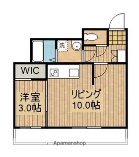 リバーコート清武【3階】の間取り