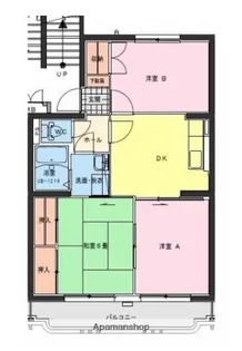 ジェネシス大島 B【2階】の間取り