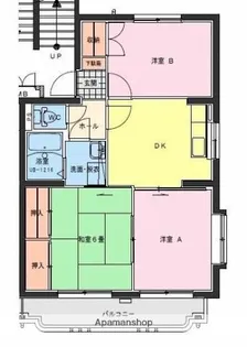 ジェネシス大島 B【310号室】の間取り