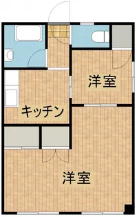 マンション高松【201号室】の間取り