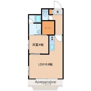 ソラーレ霧島【3階】の間取り