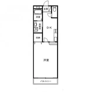 パルケ エスパーニャ【A101号室】の間取り