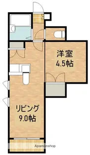 コスタ吉村【104号室】の間取り