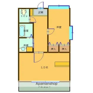 ニチエン大橋【7階】の間取り