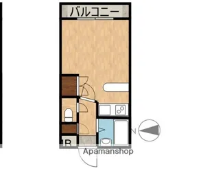ロワイヤルヒルズ壱番館【5階】の間取り