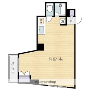ルミナス松山【901号室】の間取り