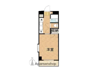 ステーションコート【401号室】の間取り