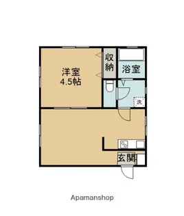 M.A.P【203号室】の間取り