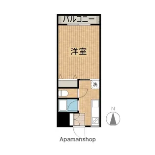 第5三蔵ビル【307号室】の間取り