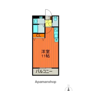 TYマンション【203号室】の間取り